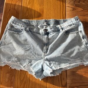 Aerie Denim Shorts, XL